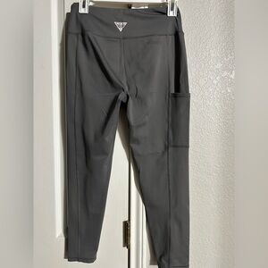 Small tear on knee area.